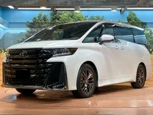 Incoming Stock 2024 Toyota Vellfire Hybrid 2.5 Z Premier MPV Japan Spec Good Condition Open For Booking