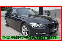 2013 BMW 320i F30 2.0 TURBO SPORT EDITION WARRANTY UNTIL 2019 FULL LOAN