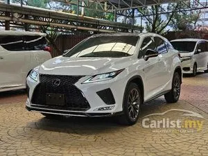 2021 Lexus RX 300 2.0 F Sport [5A, BLACK INTERIOR, PANAROMIC ROOF, 360CAM, AIRCOND SEAT]