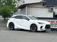 RX350 F SPORT  Ori TRD Bodykit, 2 Tone Interior Colour, 8 Years Warranty  Low, Millage 16K Km Only