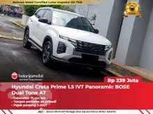 2022 Hyundai Creta 1.5 Prime SUV IVT Panoramic BOSE 2022/2023 [ PAJAK PANJANG ]