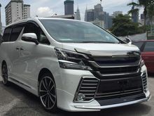 2016 Toyota Vellfire 2.5 Z G MODELISTA FULL KIT