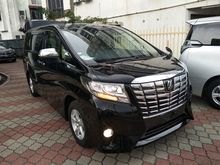 2015 TOYOTA ALPHARD 2.5 X-SPEC ( 2 WHEEL ) CHEAPEST UNREG