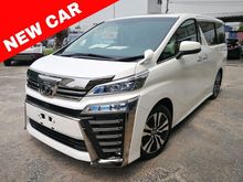 2018 Toyota VELLFIRE 2.5 ZG 38 KM ONLY 3 LED S/ROOF
