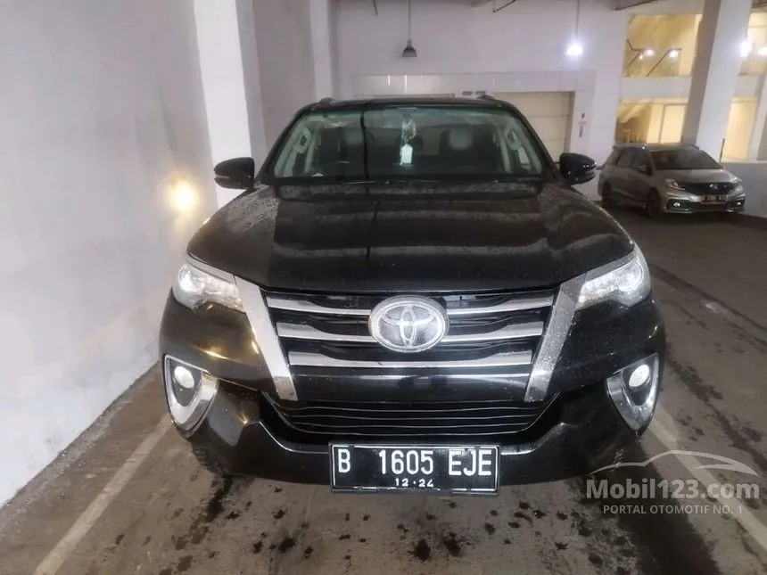 Jual Mobil Toyota Fortuner 2019 G 2.4 di DKI Jakarta Automatic SUV Hitam Rp 370.000.000