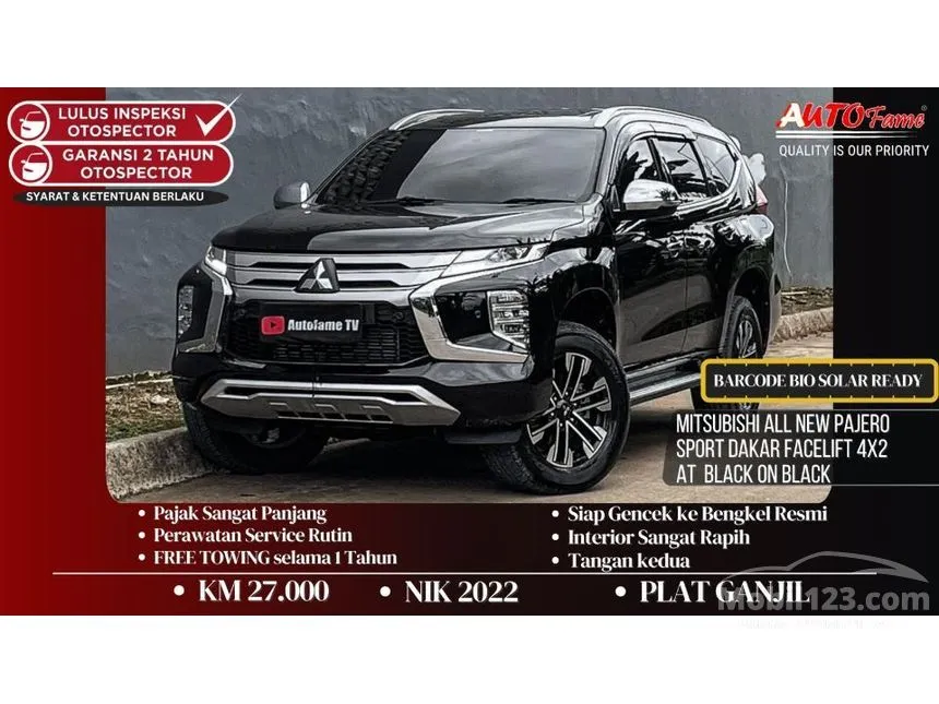 2022 Mitsubishi Pajero Sport Dakar 4x2 SUV