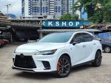 2024 Lexus RX 350 2.4 F-Sport SUV (A) 4WD - GRADE 5A,Ori Low Mileaga 8000+