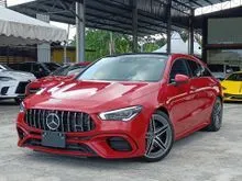 2020 Mercedes-Benz AMG CLA45 2.0 S 4MATIC+ Coupe RECARO BUCKET SEAT PANORAMIC 4CAM HUD BSM BLACK & RED SEAT
