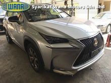 LEXUS NX 200T F SPORT 2015 UNREG
