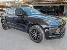 2022 Porsche Macan 2.0 / GRADE 5A / RED BLACK INTERIROR / SPORT CHRONO & EXHAUST