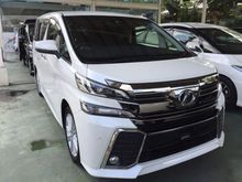 TOYOTA VELLFIRE Z EDITION 2.5L UNREGISTER 2015 JAPAN SPEC