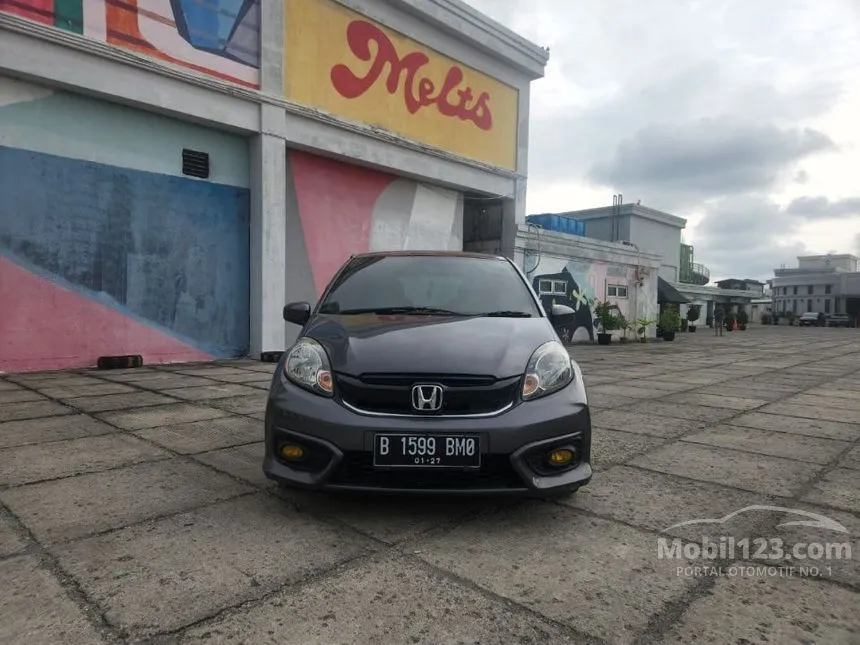Jual Mobil Honda Brio 2016 E 1.2 di DKI Jakarta Automatic Hatchback Abu