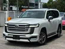 2023 Toyota Land Cruiser 3.4 J300 ZX MODELLISTA 7 Seater SUV FULLY LOADED BLACK INTERIOR COOL BOX REAR ENTERTAINMENT 4CAM JBL 3.5 LC300 FULL SPEC
