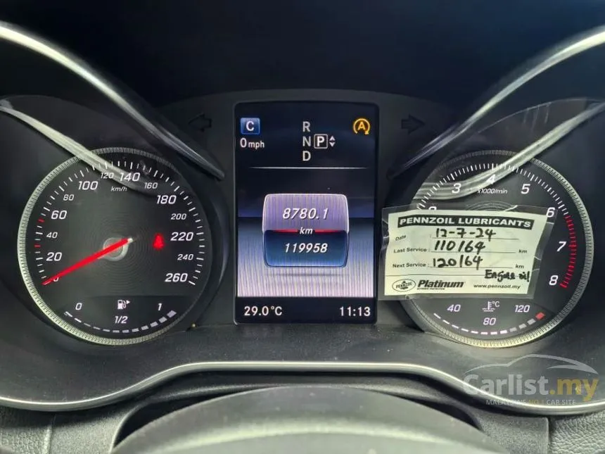 2014 Mercedes-Benz C180 Sedan