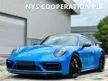 Recon 2023 Porsche 911 3.0 Carrera GTS Coupe 992 PDK Unregistered Nice Shark Blue Exterior Porsche Carbon Ceramic Brake With Yellow Painted Calipers Porsc