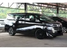 2018 Toyota Vellfire 2.5 ZG CBU Toyota Malaysia