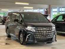(GRADE 5AA) 2025 TOYOTA ALPHARD 2.5L Z *NO ADDITIONAL CHARGE IN AP & DUTY