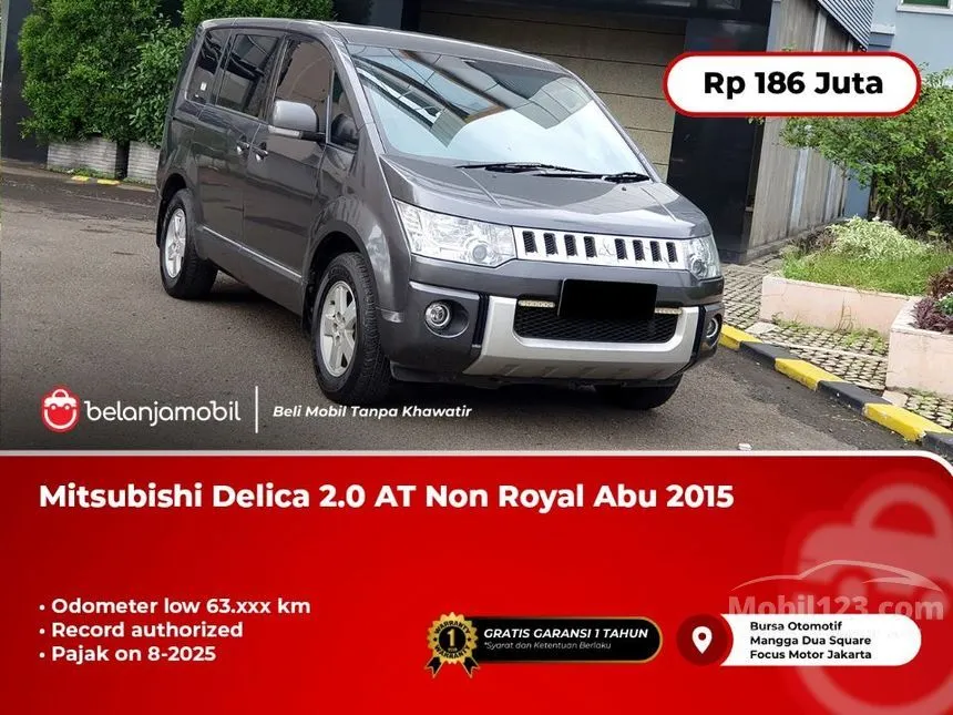 Jual Mobil Mitsubishi Delica 2015 D5 2.0 di Banten Automatic MPV Abu