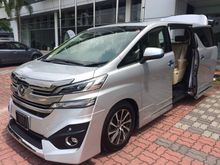 2015 Toyota Vellfire 3.5 VL NEW CAR JBL HOME THEATRE