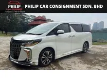 2021/2023 TOYOTA ALPHARD 2.5 SC Low Mileage Only 34k Masih Boleh Loan 9 Tahun