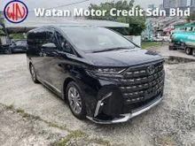 2025 Toyota Alphard 2.5 Z Moon Roof DIM BSM  Roof Minitor NEW CAR Grade 6A Spare Tyre Roof Monitor ( Promotion Free Tinted & Coating )