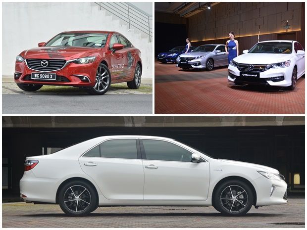  Finalistas de ACOTY 2016: Mazda 6, Honda Accord, Toyota Camry – Para gerentes y ejecutivos - Guías de compra |  carlista.mi