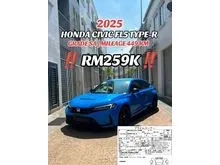 2025 Honda Civic 2.0 TYPE R Hatchback (M) GRADE SAA / MILEAGE 449 KM / NEW CAR CONDITION / TYPE-R CARPET / READY STOCK