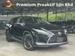 Recon 2022 Lexus RX300 2.0 Luxury SUV/MILEAGE 10K KM/360CAM/4 LED/HUD/BSM/2ND ROW PWR SEAT/SUNROOF/BLACK&WHITE LEATHER/3YRS LEXUS WARRANTY/LEXUS FREE S