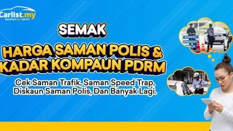 Kadar Kompaun/Saman Trafik PDRM Mengikut Kesalahan
