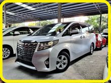 UNREGISTERED 2016 Toyota Alphard 2.5 X SPEC 8 SEATER 2 POWER DOOR REVERSE CAMERA KEYLESS PUSH START HIGH LOAN