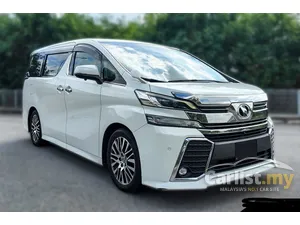 2017 Toyota Vellfire 2.5 ZG MPV