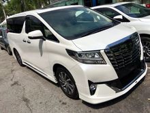 2016 Toyota Alphard 3.5 Executive Lounge UNREG