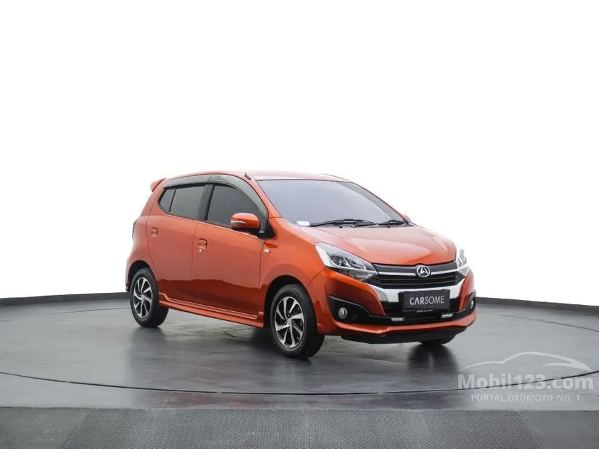Jual Mobil Daihatsu Ayla 2018 R 1.2 di Jawa Barat Manual Hatchback Orange Rp 99.000.000