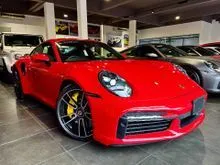2020 Porsche 911 3.7 Turbo S Coupe (A) PDLS+ 360 CAMERA PDCC SPORT CHRONO PACKAGE 18 WAY SEATS ADJUST KEYLESS JAPAN SPEC UNREG