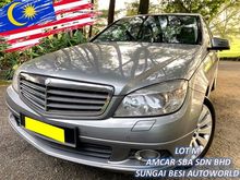 2009 Mercedes-Benz C200K 1.8 Elegance (A) W204 1 OWN LOCAL