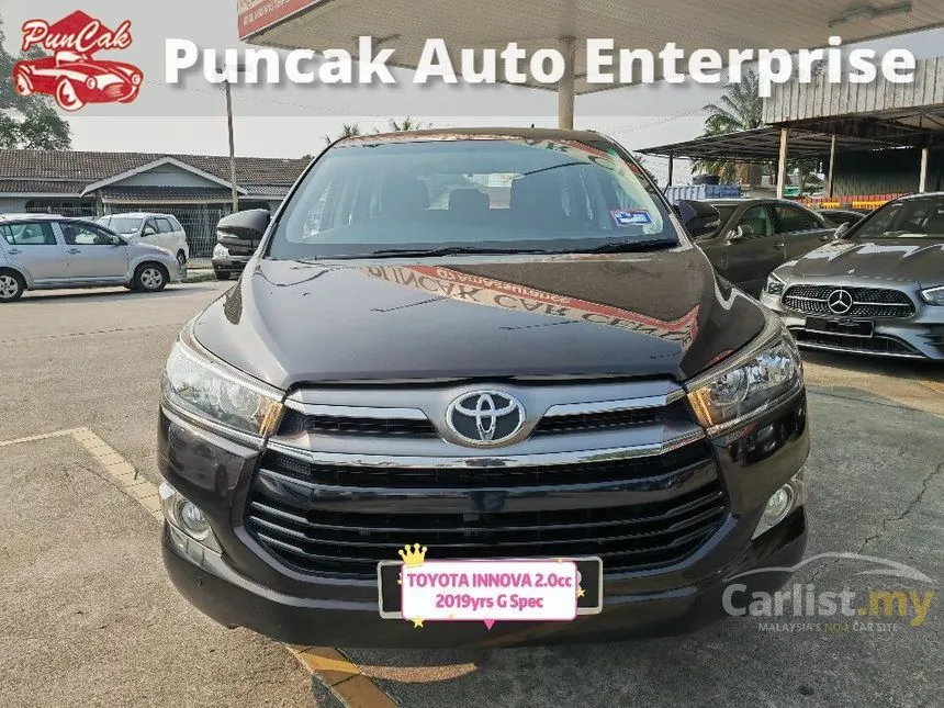 2019 Toyota Innova G MPV