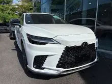 2024 Lexus RX 350 2.4 TURBO F Sport , 360 CAMERA HUD DIM BSM , DRIVE ADVANCE SUNROF WITH GRADE 5A