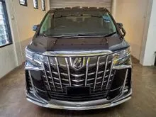 2018 Toyota Alphard 2.5 G S C Package / 87K Mileage / Sunroof / Rear Monitor / 360 Camera / Bodykit / Warranty