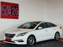 ORI2014 Hyundai Sonata 2.0 EXECUTIVE HIGH SPEC ONE OWNER / 1-3 YR WARRANTY / PANAROMIC SUNROOF/ KEYLESS/ E-LEATHER SEAT/NICE NUMBER 168