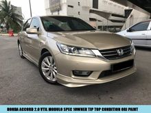 2015 Honda Accord 2.0 i-VTEC VTi-L FULL MODULO SPEC FULL SERVICED RECORD GPS NAVIGATION REVERSE CAMERA