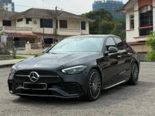 2022 Full Service Record Mercedes-Benz C300 2.0 AMG Line Sedan