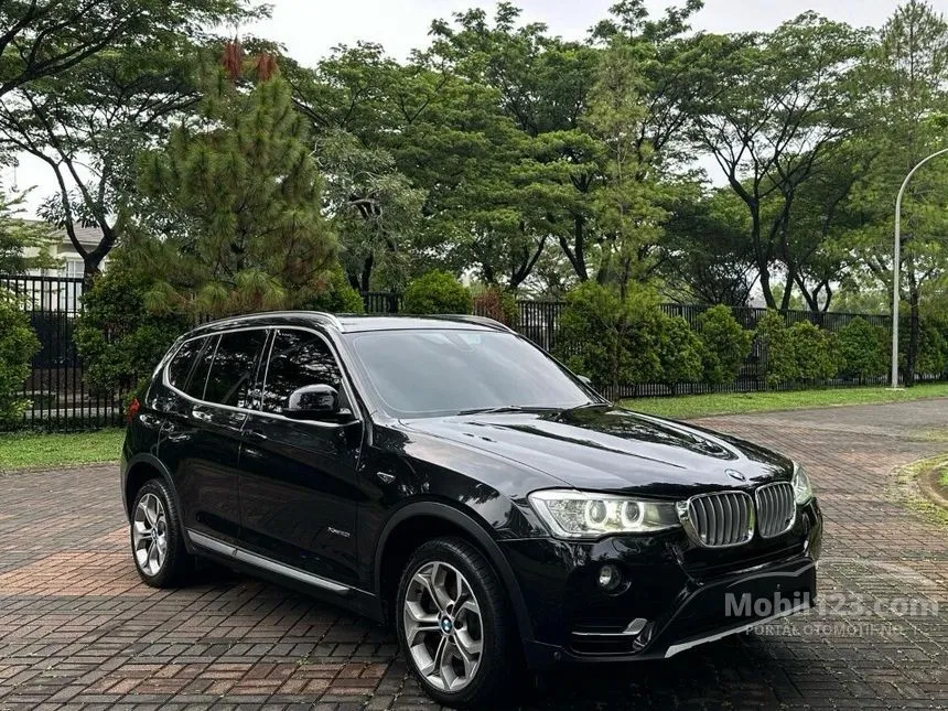 Jual Mobil BMW X3 2017 xDrive20i xLine 2.0 di DKI Jakarta Automatic SUV Hitam Rp 448.000.000
