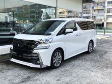 2017 Toyota Vellfire 2.5 Golden Eye UGREG