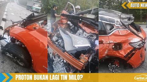 Proton X50 kemalangan– Proton Bukan Lagi Tin Milo