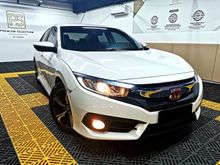 2016 Honda Civic 1.5 TC VTEC Sedan FULL SERVICE RECORD UNDER WARRANTY CONDITION LIKE NEW CAR TIPTOP CONDITION 1 OWNER CLEAN INTERIOR