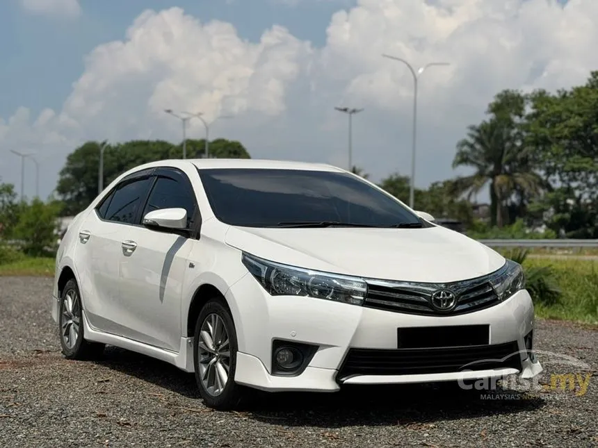 2015 Toyota Corolla Altis G Sedan