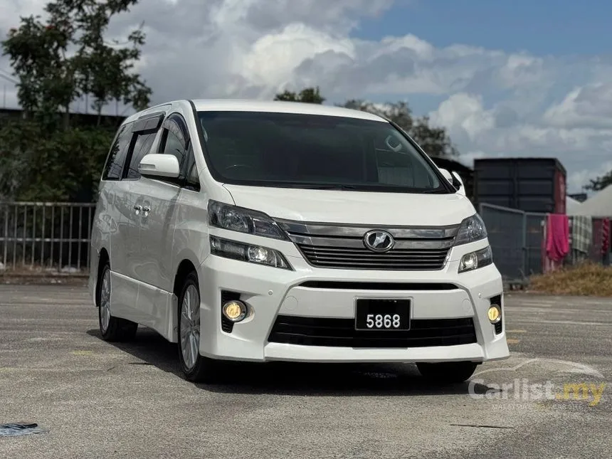 2014 Toyota Vellfire Z Platinum MPV