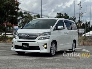 2014 Toyota Vellfire 2.4 Z Platinum MPV Z/ZG/2013