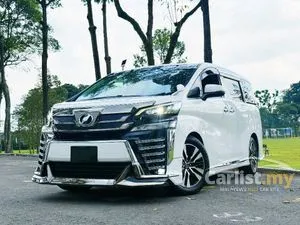2016 Toyota Vellfire 2.5 ZG MPV