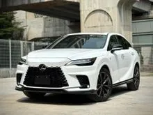 2023 Lexus RX 350 2.4 F Sport / 6,000KM ONLY / ORANGE CALIPER / 2ND ROW POWER SEAT / HUD / DIM / 6 Years Warranty with LOW PROCESSING FEE